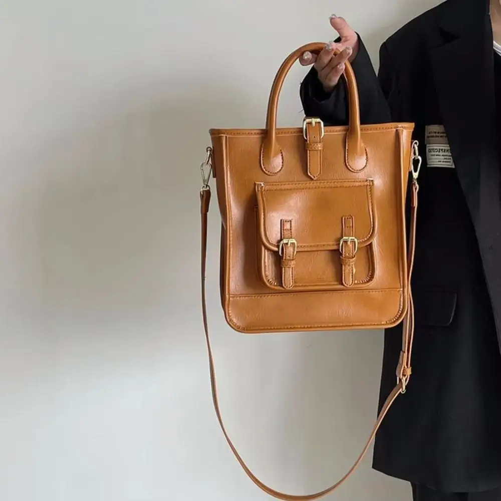 Casual PU Vintage Preppy Briefcase Large Capacity British Style Shoulder Bag Tote Bags Handbag Brown Message Bag Women
Casual PU Vintage Preppy Briefcase Large Capacity British Style Shoulder Bag Tote Bags Handbag Brown Message Bag Women