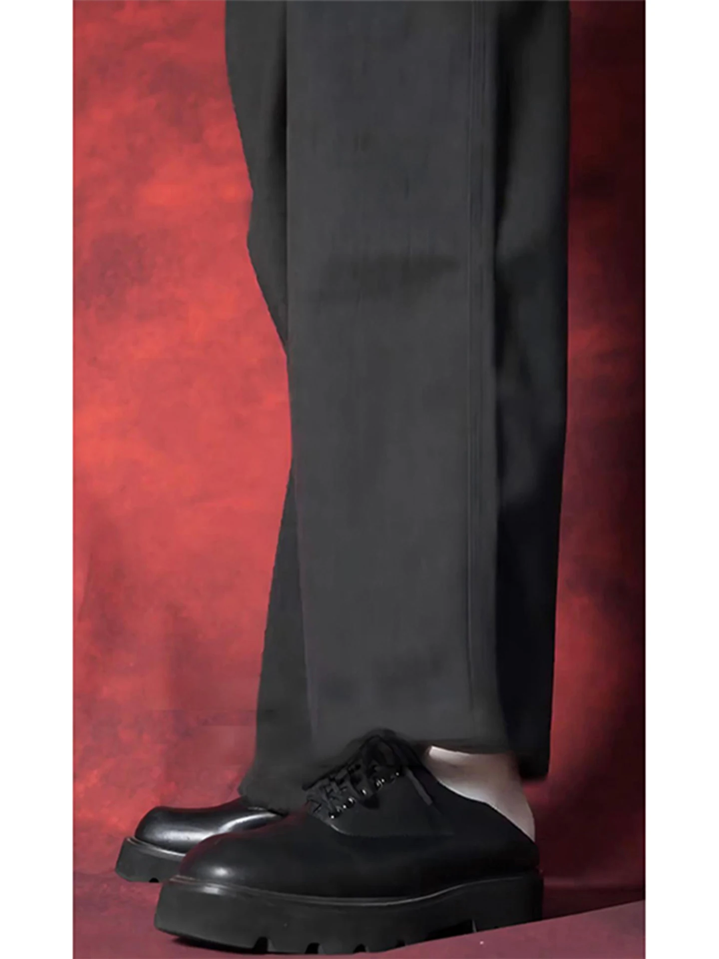 Мужские осенне-зимние прямые брюки, драпированные саржевые широкие брюки, повседневные брюки с высокой талией, Sli And Haome
Мужские осенне-зимние прямые брюки, драпированные саржевые широкие брюки, повседневные брюки с высокой талией, Sli And Haome