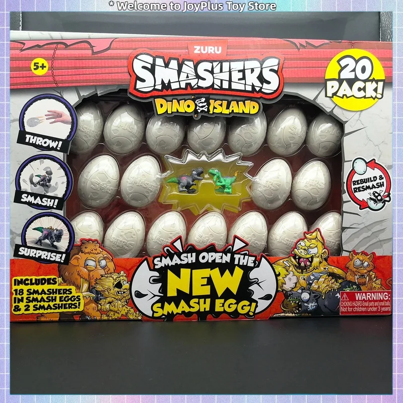 ZURU Smashers Dino Island 20 Pack Eggs Ball Blind Box Smash Open the Smash Egg Mini Dinosaur Surprise Toy Collectible Gifts
ZURU Smashers Dino Island 20 Pack Eggs Ball Blind Box Smash Open the Smash Egg Mini Dinosaur Surprise Toy Collectible Gifts