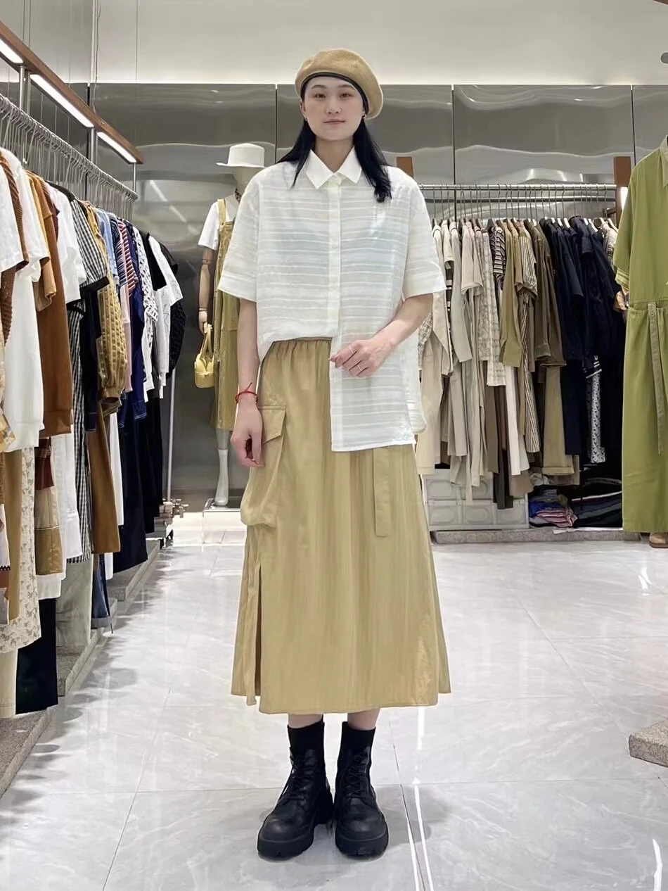 Retro Loose ort irt Women's Summer New Casual Slimming Belly Covering Comfortable Cotton Collar Batwing Sve Top
Retro Loose ort irt Women's Summer New Casual Slimming Belly Covering Comfortable Cotton Collar Batwing Sve Top