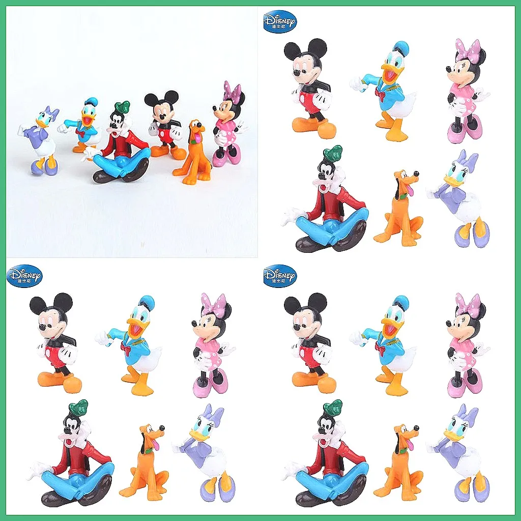6 Pcs Mickey Mouse Clubhouse Action Figure Set, 7-9 cm PVC Doll Toys for Girls
6 Pcs Mickey Mouse Clubhouse Action Figure Set, 7-9 cm PVC Doll Toys for Girls