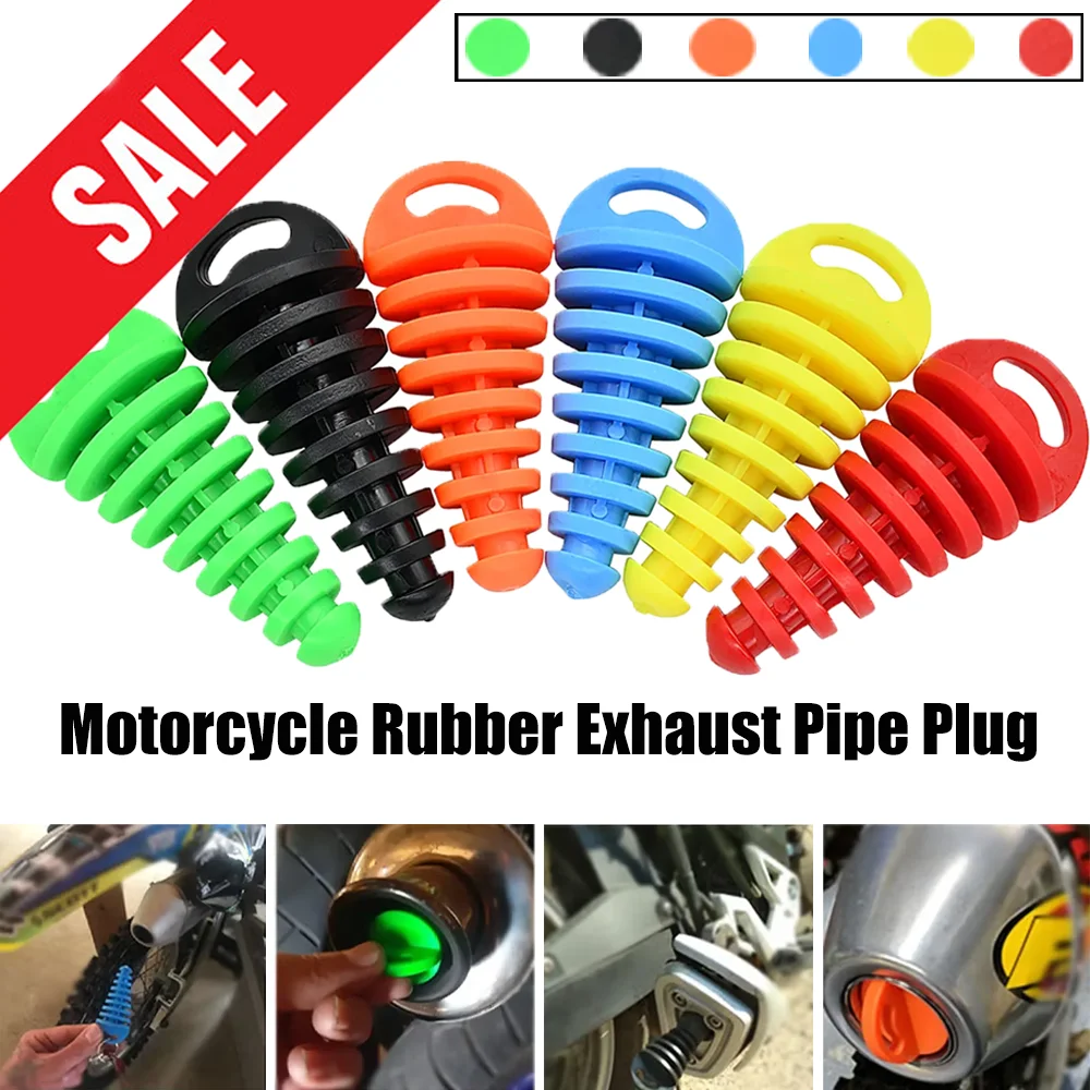 Motorcycle Rubber Exhaust Pipe Plug Hot-selling Motocross Tailpipe Exhaust Silencer Wash Plug Pipe Protector Moto Accessories
Motorcycle Rubber Exhaust Pipe Plug Hot-selling Motocross Tailpipe Exhaust Silencer Wash Plug Pipe Protector Moto Accessories