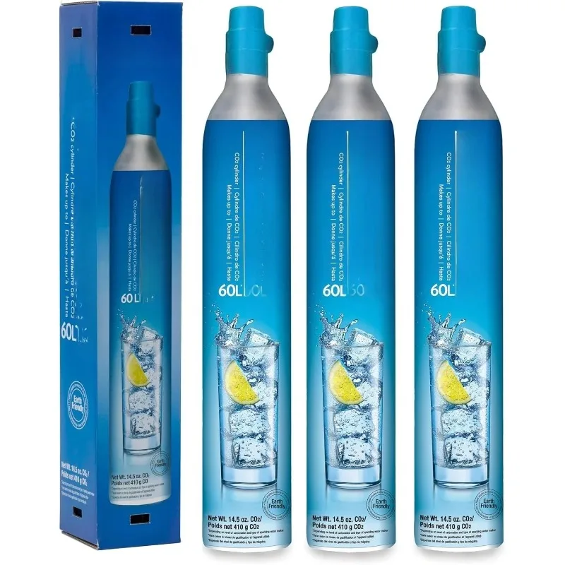 Hot sale.CO2 Gas Carbonation Bundle - 3 Cylinders - Blue Screw-in System - Never run out of CO2 Again
Hot sale.CO2 Gas Carbonation Bundle - 3 Cylinders - Blue Screw-in System - Never run out of CO2 Again