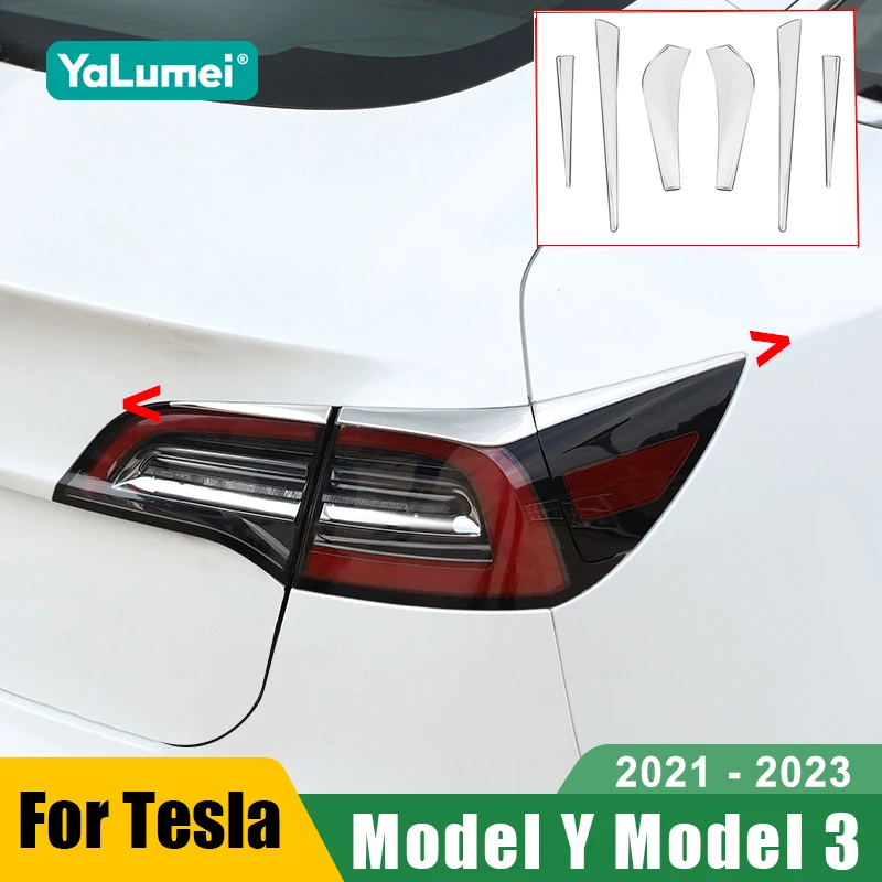 Для Tesla Model Y 2021-2024, Model 3 2021-2023: накладки на задние фонари (реснички), аксессуары для отделки задних фар
Для Tesla Model Y 2021-2024, Model 3 2021-2023: накладки на задние фонари (реснички), аксессуары для отделки задних фар