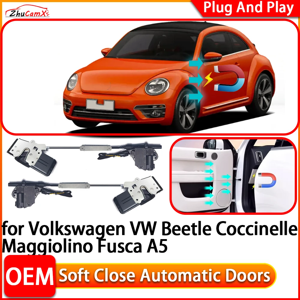 for Volkswagen VW Beetle Coccinelle Maggiolino Fusca A5 Car Electric Soft Close Door Closer Power Closing Door Comfort Closing
for Volkswagen VW Beetle Coccinelle Maggiolino Fusca A5 Car Electric Soft Close Door Closer Power Closing Door Comfort Closing