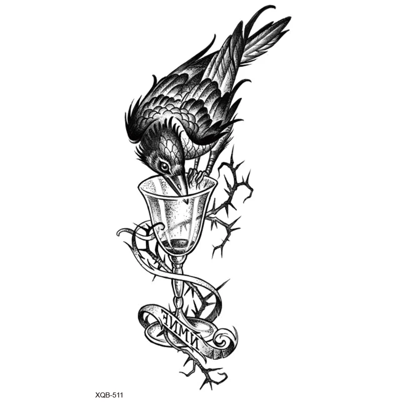 10Styles Crow/lion/Snake/sword/flower Waterproof Temporary Tattoos Men Flash Tatoo Stickers Tattoo Body Art Henna Fake Tattoos
10Styles Crow/lion/Snake/sword/flower Waterproof Temporary Tattoos Men Flash Tatoo Stickers Tattoo Body Art Henna Fake Tattoos