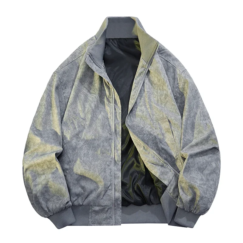 Мужская осенняя куртка свободного кроя для пар, мужская куртка-бомбер на молнии, мужская повседневная уличная одежда в стиле хип-хоп, приталенная куртка-пилот, мужская одежда
Мужская осенняя куртка свободного кроя для пар, мужская куртка-бомбер на молнии, мужская повседневная уличная одежда в стиле хип-хоп, приталенная куртка-пилот, мужская одежда