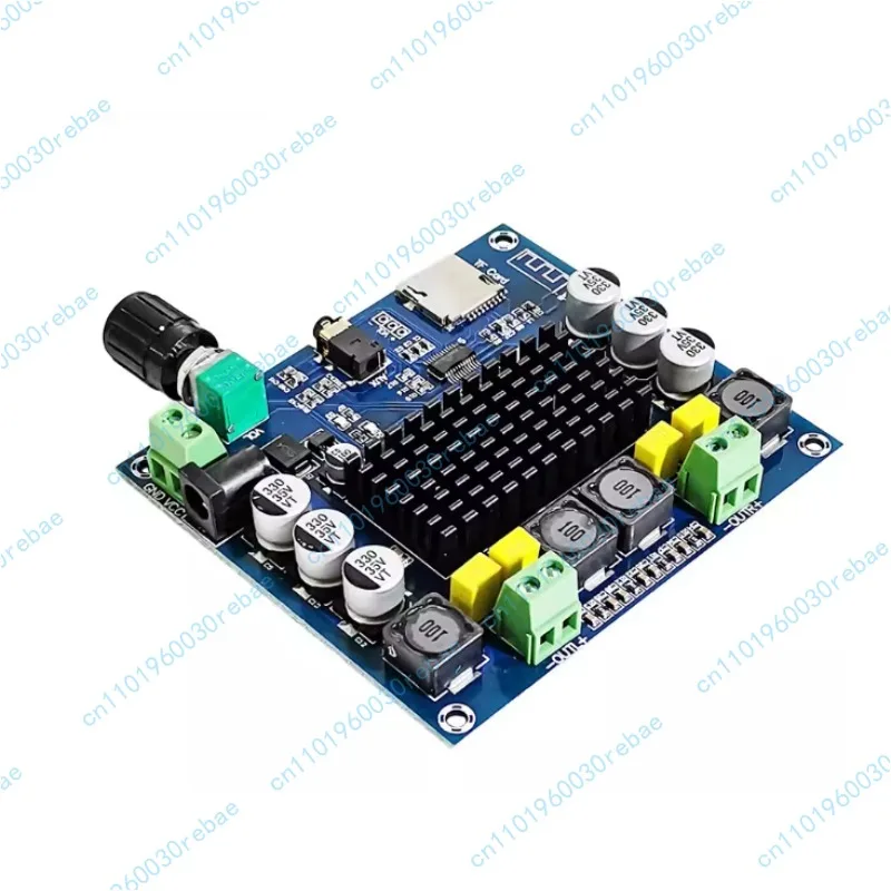 TPA3116 Bluetooth 5.0 Digital Power Amplifier Board Dual Channel 2*100W High Power TF Card
TPA3116 Bluetooth 5.0 Digital Power Amplifier Board Dual Channel 2*100W High Power TF Card