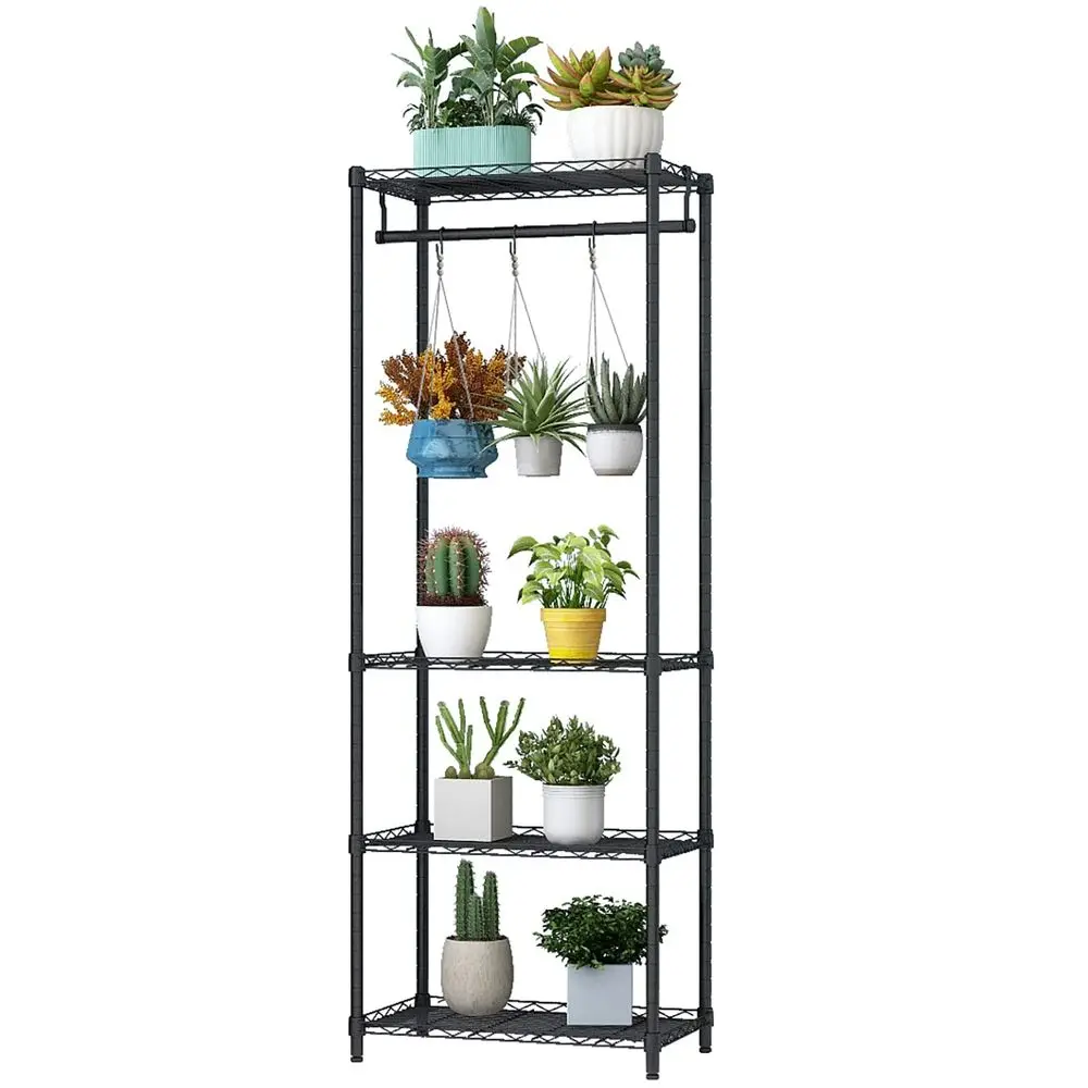 4Tier Plant Shelf for Indoor Plants Outdoor, Large Multiple Flower Pot Holder RackHanging Plant Stand 6pcs Hooks ,Adjustable Pl
4Tier Plant Shelf for Indoor Plants Outdoor, Large Multiple Flower Pot Holder RackHanging Plant Stand 6pcs Hooks ,Adjustable Pl