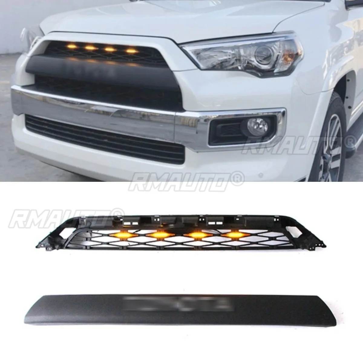 Car Front Bumper Grill Racing Grills Car Grille for Toyota 4Runner 2016-2019 Body Kit Car Accessories
Car Front Bumper Grill Racing Grills Car Grille for Toyota 4Runner 2016-2019 Body Kit Car Accessories