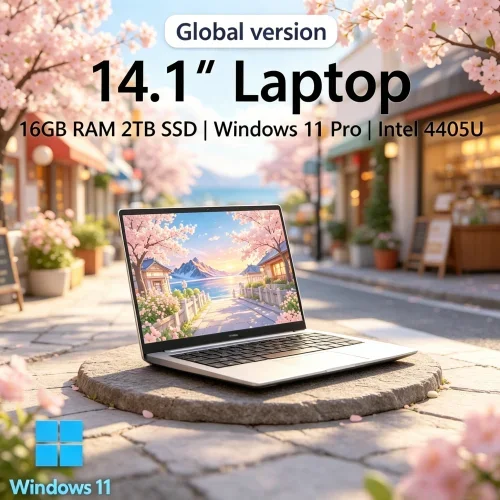 2026 Sublime Sleek 14.1 Inch Gaming PC Intel 4405U Ultrathin 16GB RAM 2TB SSD 1920*1080 Windows 11 Pro Erudite Contoured
2026 Sublime Sleek 14.1 Inch Gaming PC Intel 4405U Ultrathin 16GB RAM 2TB SSD 1920*1080 Windows 11 Pro Erudite Contoured