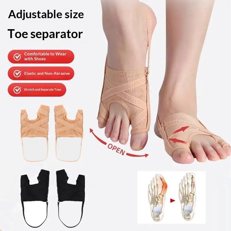 Adjustable Hallux Valgus Bunion Corrector Toe Separator Orthotics Feet Bone Adjuster Thumb Straightener Pedicure Foot Care Tools
Adjustable Hallux Valgus Bunion Corrector Toe Separator Orthotics Feet Bone Adjuster Thumb Straightener Pedicure Foot Care Tools