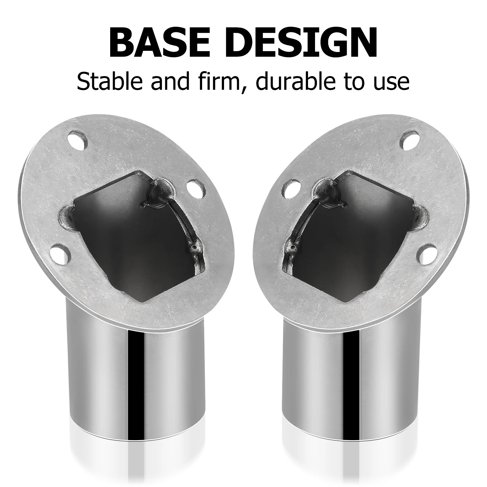 2 Pcs Angle Flange Base Closet Rod Support Bracket Wooden Mounting Pole Stainless Steel Material Holders Socket
2 Pcs Angle Flange Base Closet Rod Support Bracket Wooden Mounting Pole Stainless Steel Material Holders Socket