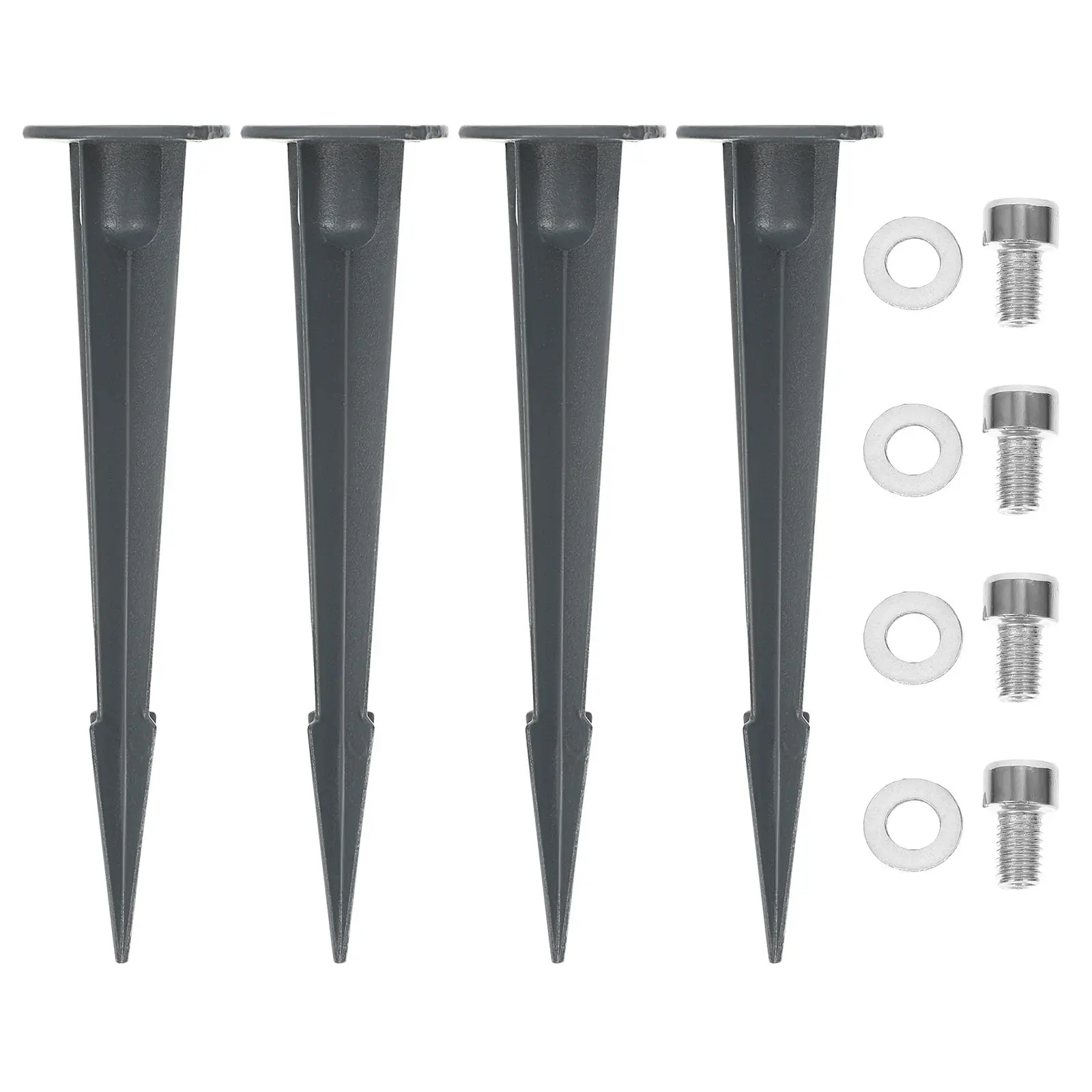 4pcs 160mm LED Tree Light Stakes Ground Spike Accessories Solar Pathway Yard Lawn Garden Lighting Durable Aluminum Anti
4pcs 160mm LED Tree Light Stakes Ground Spike Accessories Solar Pathway Yard Lawn Garden Lighting Durable Aluminum Anti