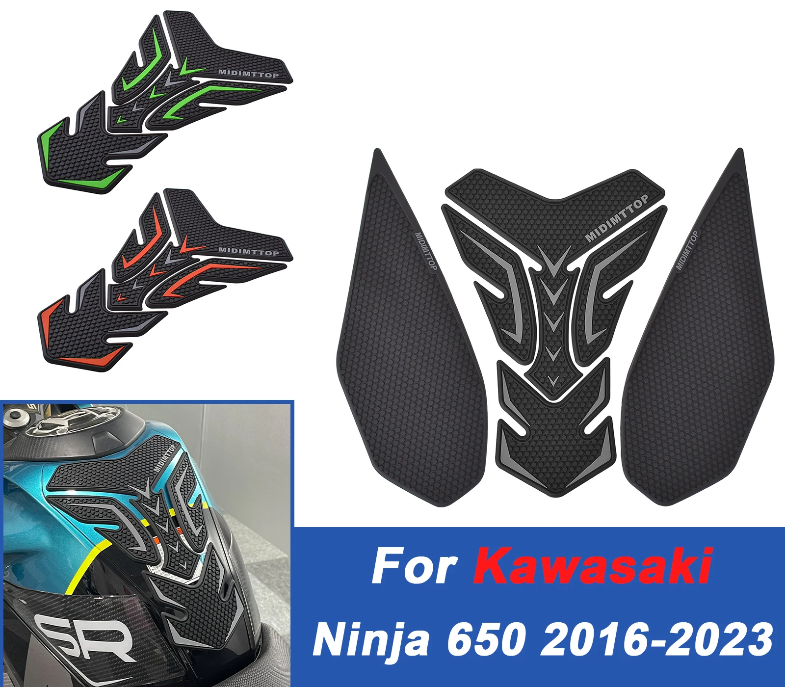 Для Kawasaki Ninja 650/Ninja650 (2016-2023)-подставка для бокового бака мотоцикла, защитная наклейка для топливного бака, аксессуары для мотоциклов
Для Kawasaki Ninja 650/Ninja650 (2016-2023)-подставка для бокового бака мотоцикла, защитная наклейка для топливного бака, аксессуары для мотоциклов