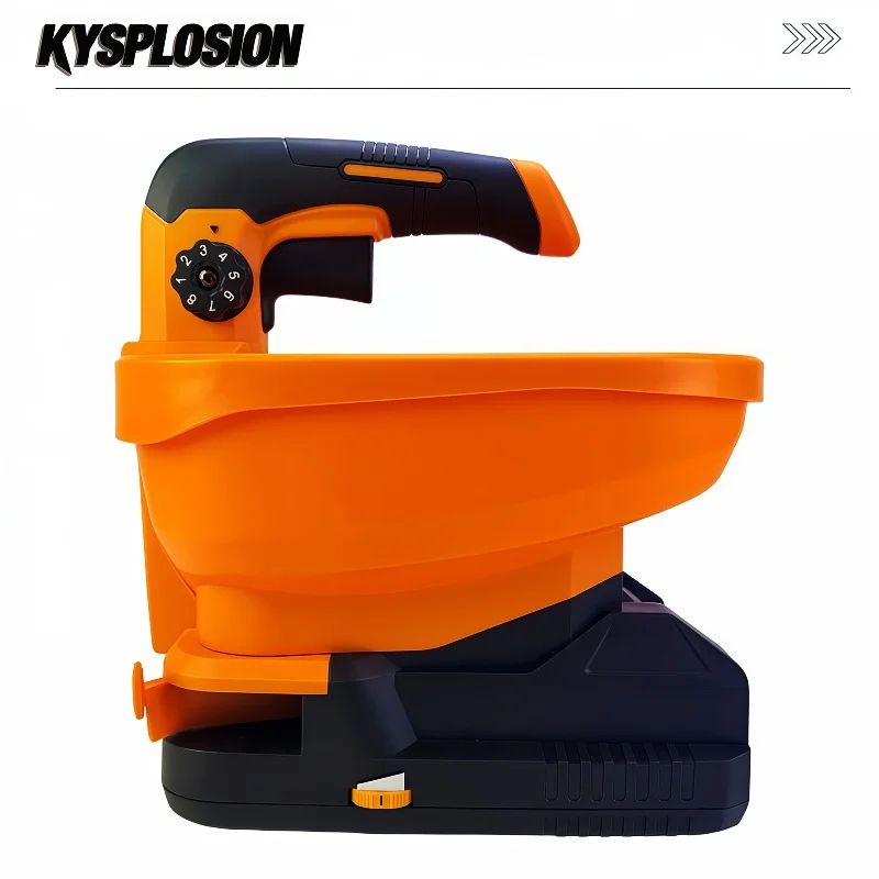 Electric Seeder 6 Gears Handheld Automatic Fertilizer Spreader Agricultural gardening tools for Dewalt 20v battery
Electric Seeder 6 Gears Handheld Automatic Fertilizer Spreader Agricultural gardening tools for Dewalt 20v battery
