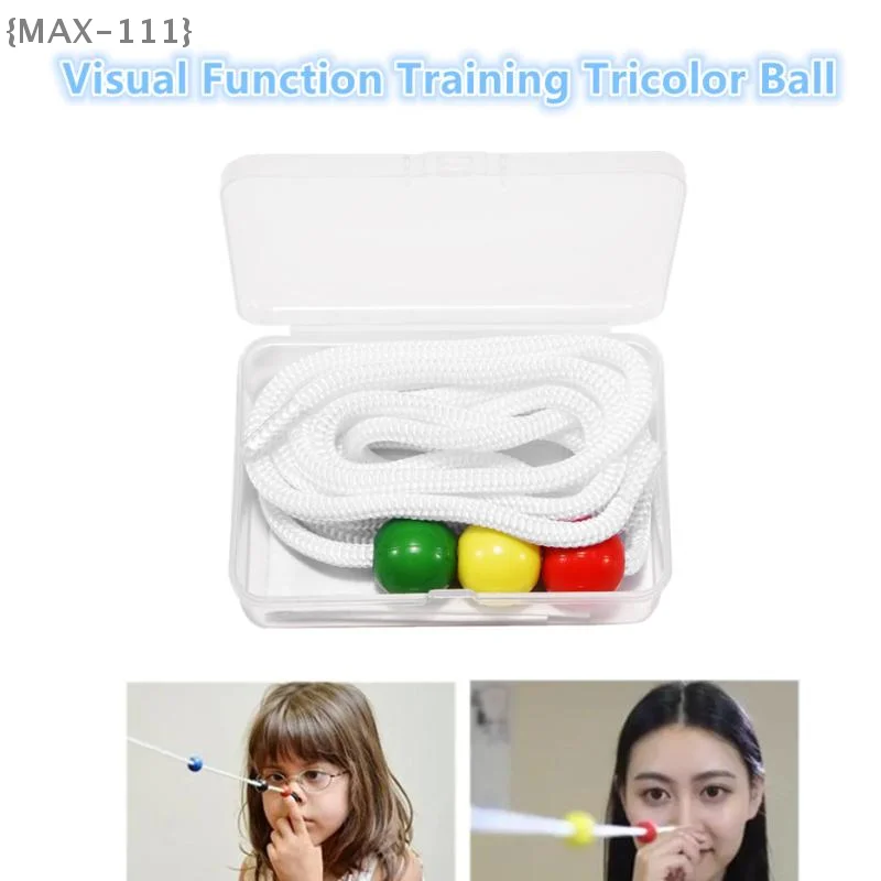 【F2-MAX111】Sports Eye Sight Three Beads Brock String Trainer - Vision Convergence Insufficiency Training Target Pointing Practic
【F2-MAX111】Sports Eye Sight Three Beads Brock String Trainer - Vision Convergence Insufficiency Training Target Pointing Practic