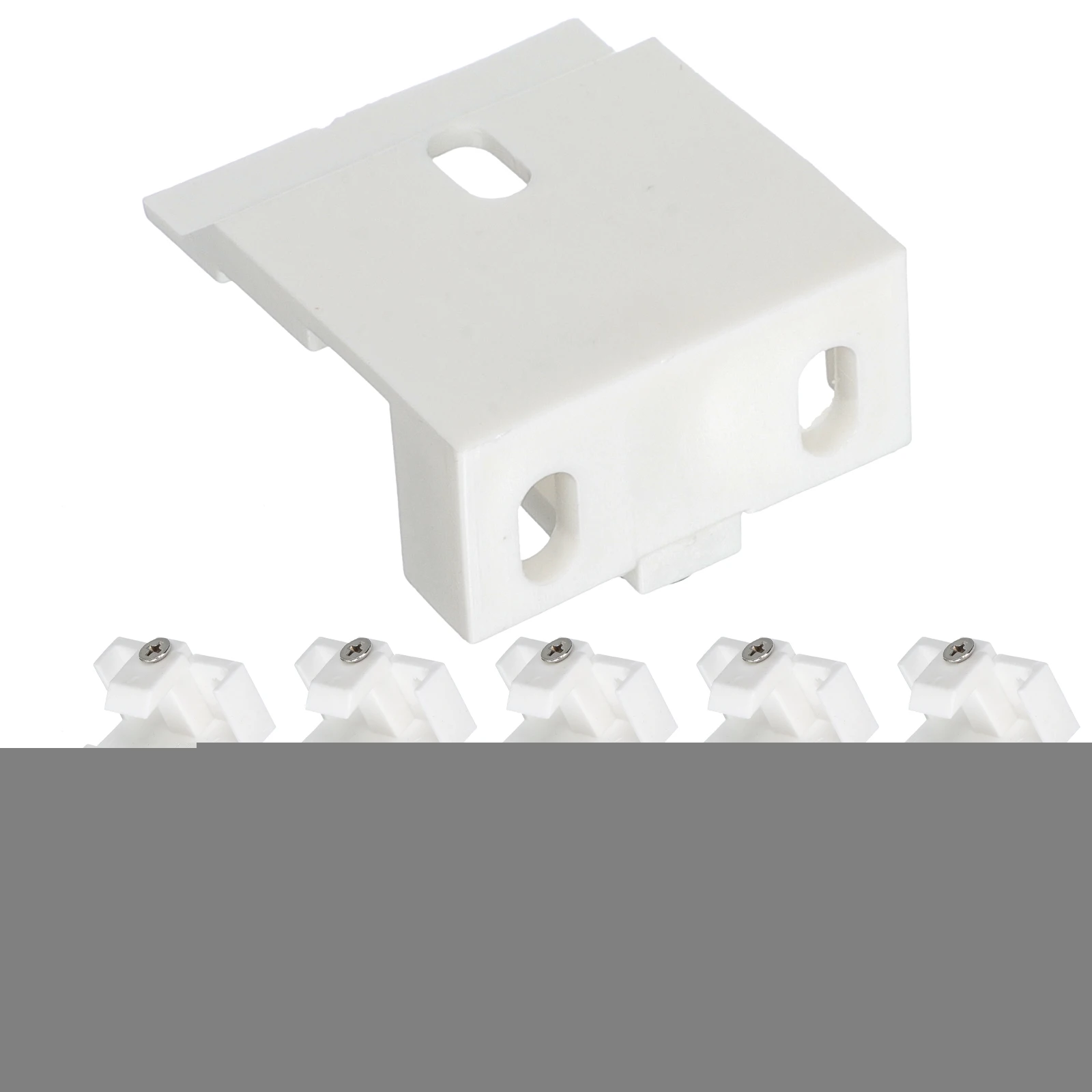 10pcs Blind Mounting Bracket Support Frame Curtain Wall Holders Plastic Metal Thickened Spring Easy Clip
10pcs Blind Mounting Bracket Support Frame Curtain Wall Holders Plastic Metal Thickened Spring Easy Clip