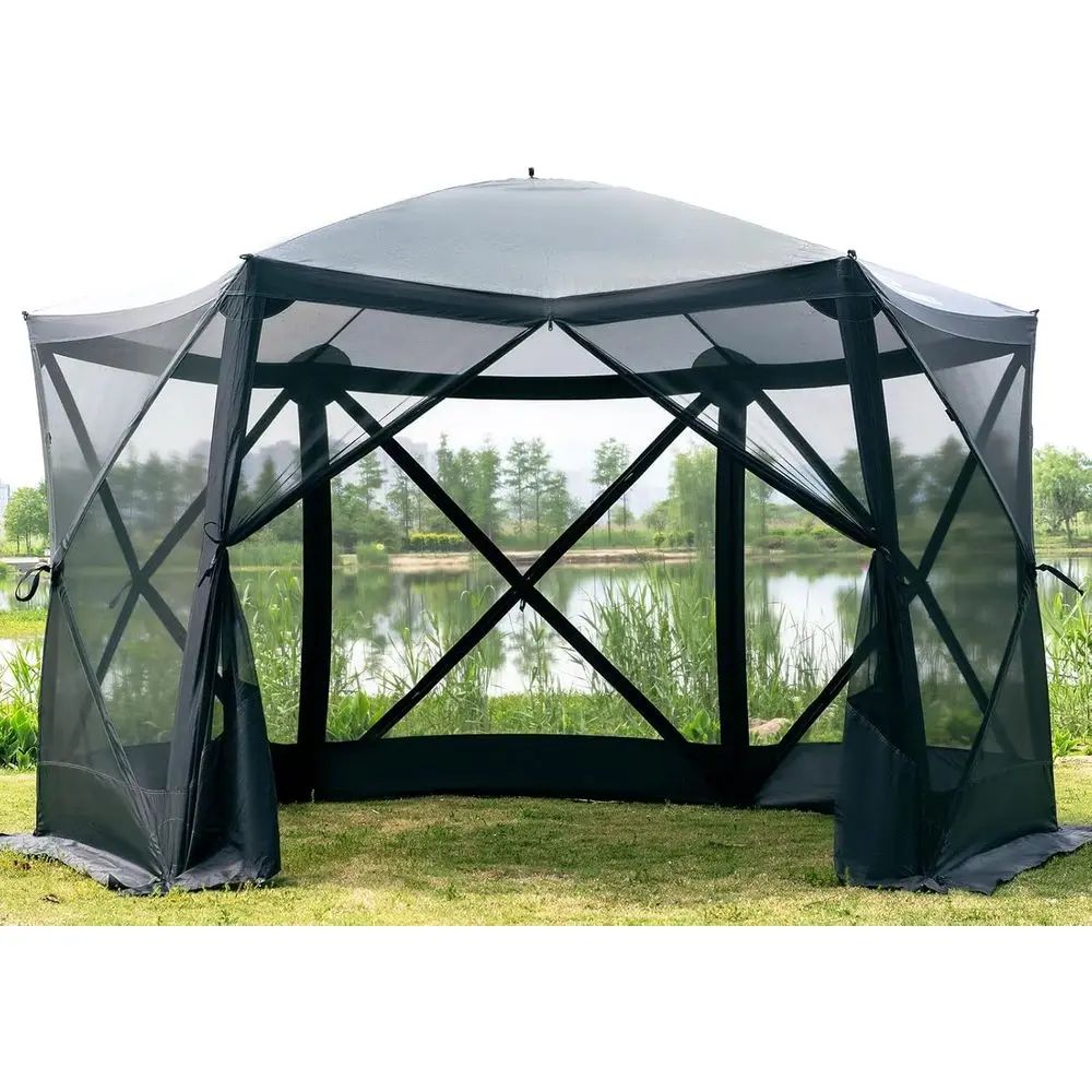 Large Family Tent for Camping or Outdoor with 11.5ft Height and Mosquito Netting
Large Family Tent for Camping or Outdoor with 11.5ft Height and Mosquito Netting