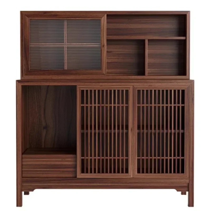 ~New Chinese Solid Wood Side Cabinet Zen North Black Walnut Locker Storage Cabinet WineRestaurant Furniture
~New Chinese Solid Wood Side Cabinet Zen North Black Walnut Locker Storage Cabinet WineRestaurant Furniture