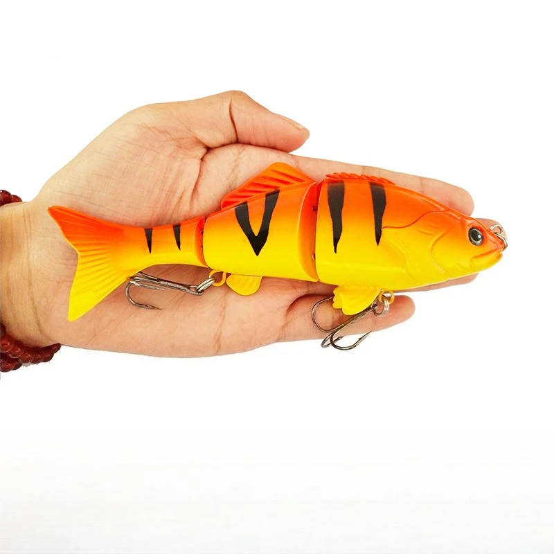 1pcs 15cm 50g Large New Hard Fishing Lure 3 Segments Artificial Lure Multi Jointed Swimbait Lifelike Crankbait Sinking Wobblers
1pcs 15cm 50g Large New Hard Fishing Lure 3 Segments Artificial Lure Multi Jointed Swimbait Lifelike Crankbait Sinking Wobblers