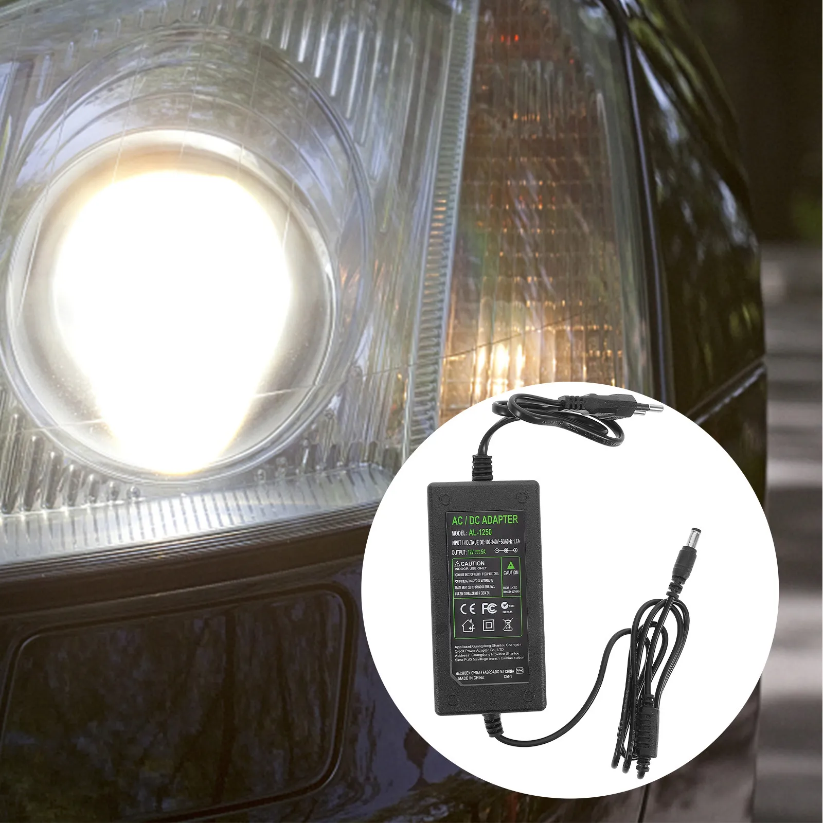 Адаптер питания для восстановления автомобильных фар, набор инструментов для ремонта линз, оборудование для паровой обработки, восстановление автомобильной оптики
Адаптер питания для восстановления автомобильных фар, набор инструментов для ремонта линз, оборудование для паровой обработки, восстановление автомобильной оптики