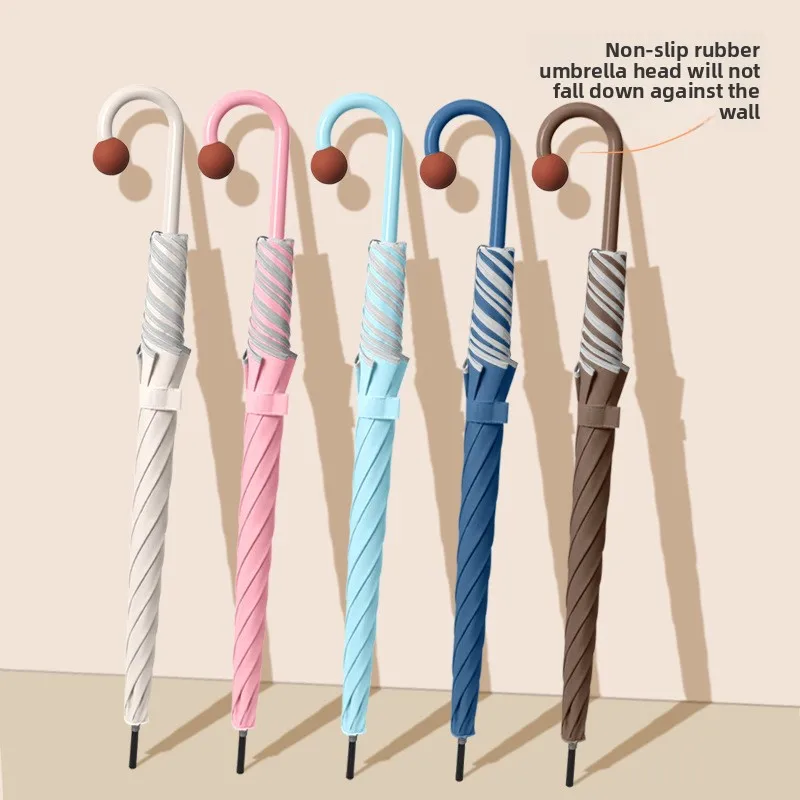 Safety Curved Handle Straight Umbrella Creative Nose Umbrella Small Fresh Manual Long Handle Umbrella Umbrellas for Rain
Safety Curved Handle Straight Umbrella Creative Nose Umbrella Small Fresh Manual Long Handle Umbrella Umbrellas for Rain