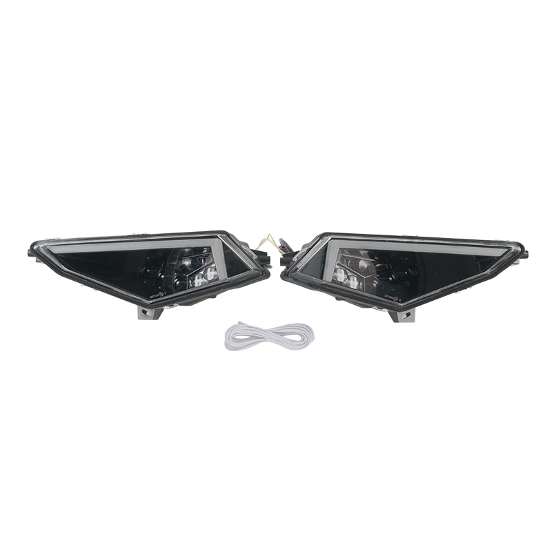 Black LED Headlight with white accent light yellow turn signal light for Polaris RANGER 570 SP
Black LED Headlight with white accent light yellow turn signal light for Polaris RANGER 570 SP