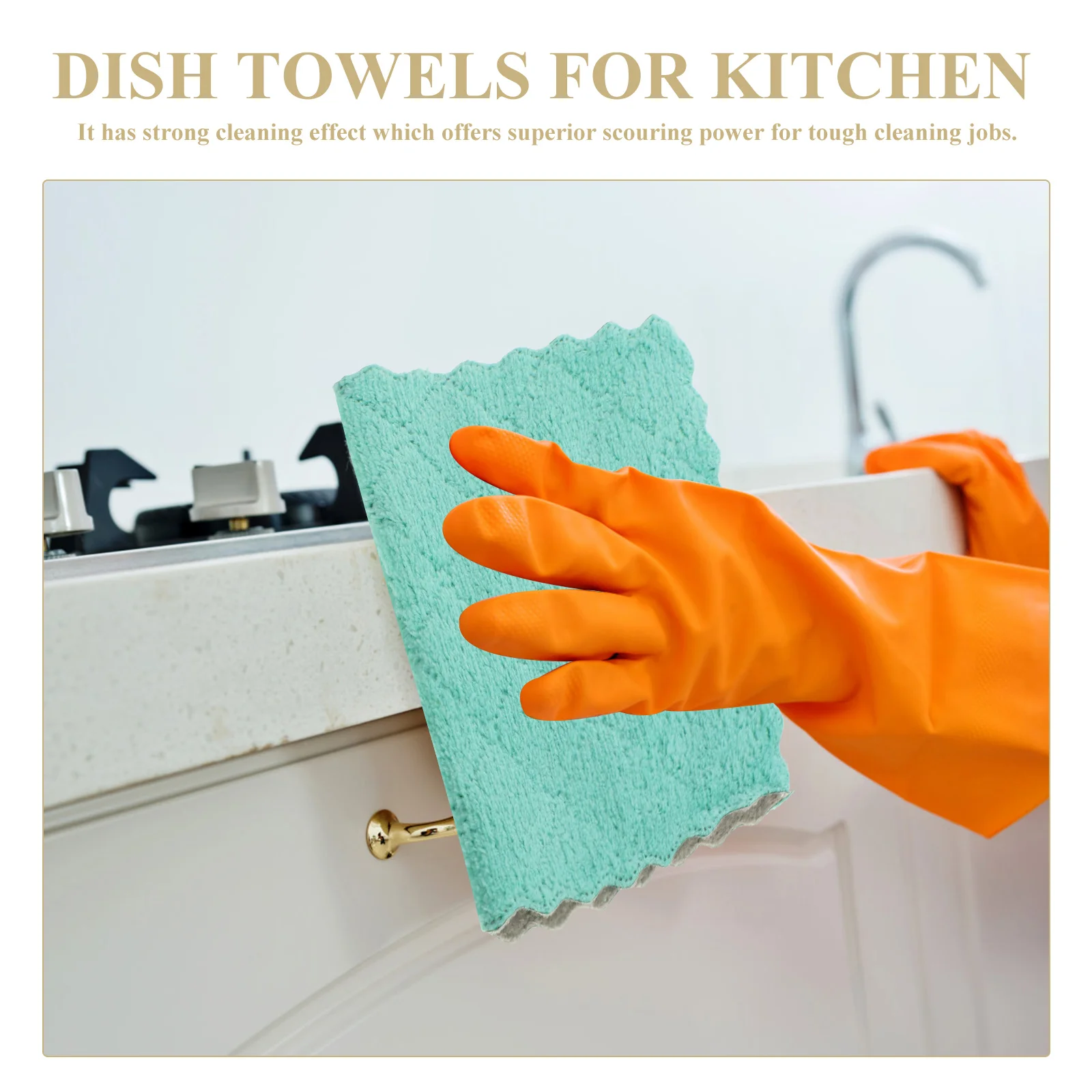 10 Pcs Kitchen Cleaning Cloth Coral Fleece Dish Towels Reusable 27x16cm Green Gray Set Thickened Absorbent Water Drying Duster
10 Pcs Kitchen Cleaning Cloth Coral Fleece Dish Towels Reusable 27x16cm Green Gray Set Thickened Absorbent Water Drying Duster