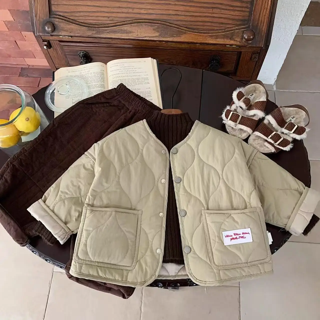 Girls Plus Velvet Thick Cardigan Coat Toddler Boys Cotton Padded Jacket 2026 Winter New Baby Long Sleeve Warm Coat Solid Infant
Girls Plus Velvet Thick Cardigan Coat Toddler Boys Cotton Padded Jacket 2026 Winter New Baby Long Sleeve Warm Coat Solid Infant