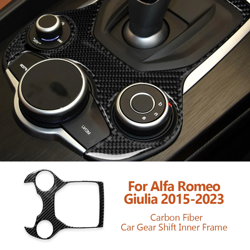For Alfa Romeo Giulia Stelvio 2015-2023 Carbon Fiber Car Gear Shift Inner Frame Decorative Stickers Auto Interior Accessories
For Alfa Romeo Giulia Stelvio 2015-2023 Carbon Fiber Car Gear Shift Inner Frame Decorative Stickers Auto Interior Accessories