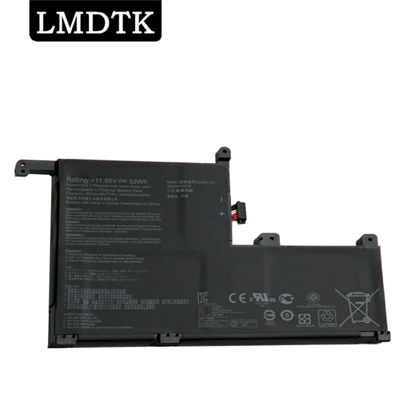 LMDTK New C31N1703 Аккумулятор для ноутбука ASUS ZenBook Flip UX561UA 2 в 1 BO056T Q525UA UX561UN Q505UA BO012T-BE BO018T BO021RB
LMDTK New C31N1703 Аккумулятор для ноутбука ASUS ZenBook Flip UX561UA 2 в 1 BO056T Q525UA UX561UN Q505UA BO012T-BE BO018T BO021RB