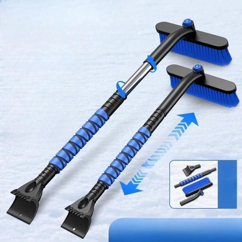 Многофункциональная зимняя автомобильная лопата для снега, автомобильный размораживатель и антиобледенитель, двуглавая щетка для снега, выдвижной скребок для снега
Многофункциональная зимняя автомобильная лопата для снега, автомобильный размораживатель и антиобледенитель, двуглавая щетка для снега, выдвижной скребок для снега