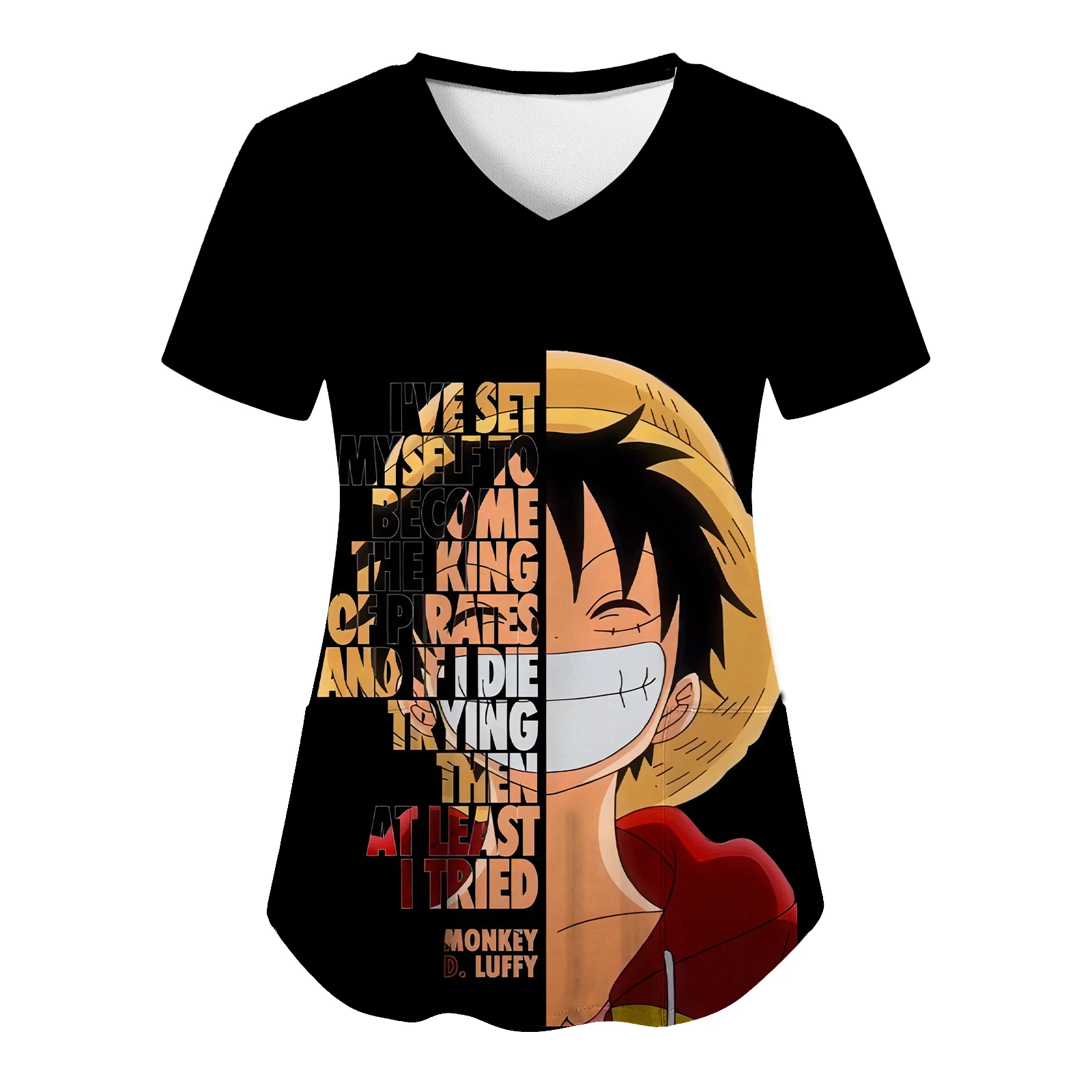 T-shirts Top Women 2024 One Piece Zevity Summer Tops Pocket Cartoon Hospital Harajuku V Neck Woman Clothes Graphic Womens Pocket
T-shirts Top Women 2024 One Piece Zevity Summer Tops Pocket Cartoon Hospital Harajuku V Neck Woman Clothes Graphic Womens Pocket