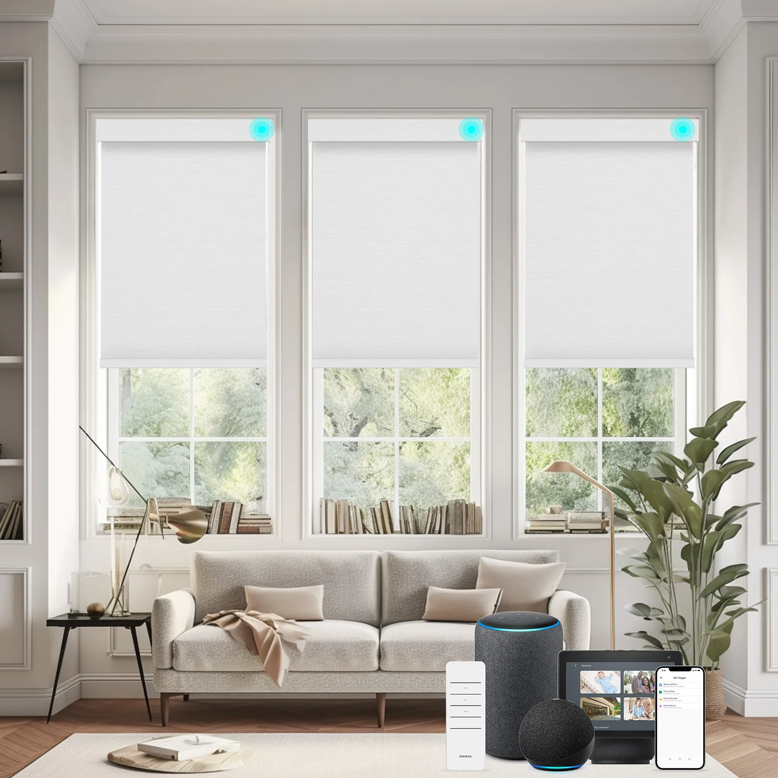 Tuya Smart Blinds Motor WiFi Wireless Remote Control Shade Roller Blinds Drive Motor Blinds Curtain Chain Motor for Home Decor
Tuya Smart Blinds Motor WiFi Wireless Remote Control Shade Roller Blinds Drive Motor Blinds Curtain Chain Motor for Home Decor