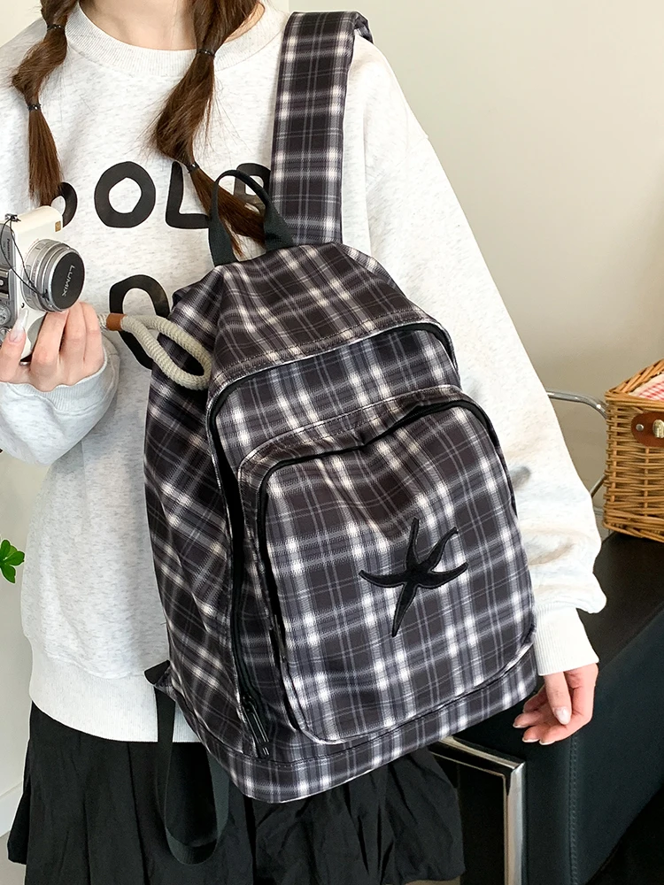 Korean Sle Retro Plaid Large Capaci Lightweight Women's Bapa Outdoor Travel Bag for College Students And Junior High ...
Korean Sle Retro Plaid Large Capaci Lightweight Women's Bapa Outdoor Travel Bag for College Students And Junior High ...