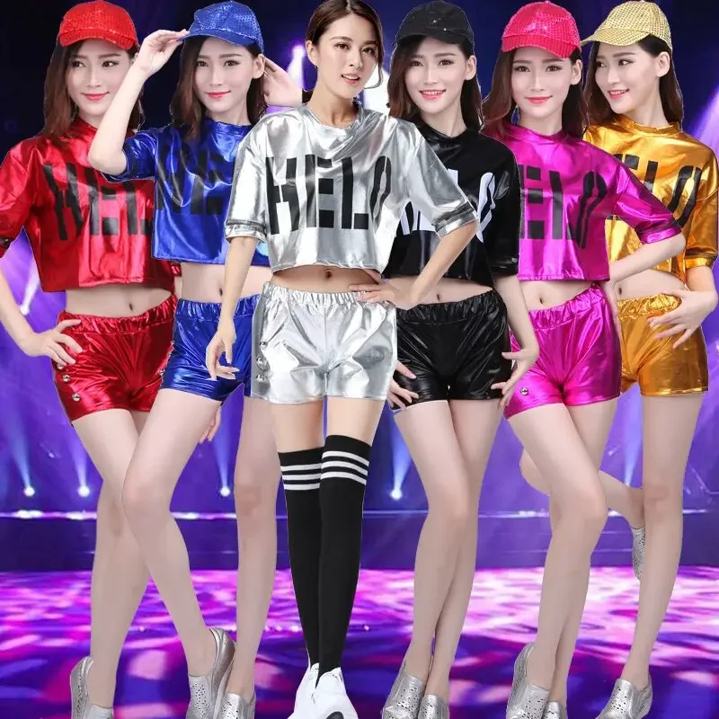 Modern Jazz Dance Performance Costume Female Adult Sexy Jazz Dance Cheerleading Hip-hop/modern Dance Stage Performance Costumes
Modern Jazz Dance Performance Costume Female Adult Sexy Jazz Dance Cheerleading Hip-hop/modern Dance Stage Performance Costumes