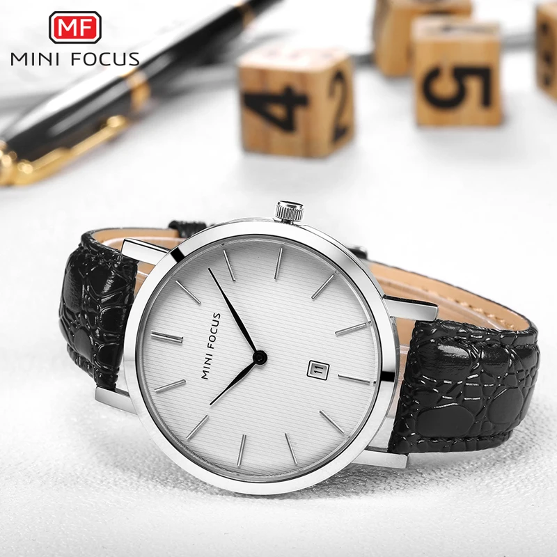 MINI FOCUS Watch for Men Formal Dress Quartz Watch Genuine Leather Strap Calendar Display Minimalist Watches Women Man Clock
MINI FOCUS Watch for Men Formal Dress Quartz Watch Genuine Leather Strap Calendar Display Minimalist Watches Women Man Clock