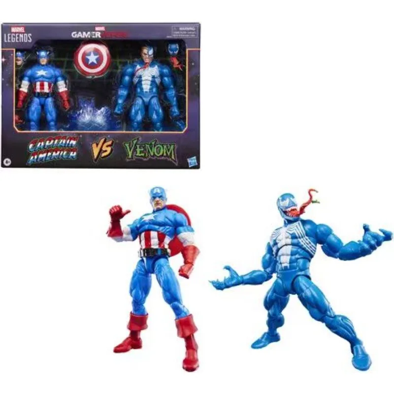 Original Hasbro Marvel Legends Series Gamerverse Captain America Vs Venom Action Figures Toys Models
Original Hasbro Marvel Legends Series Gamerverse Captain America Vs Venom Action Figures Toys Models