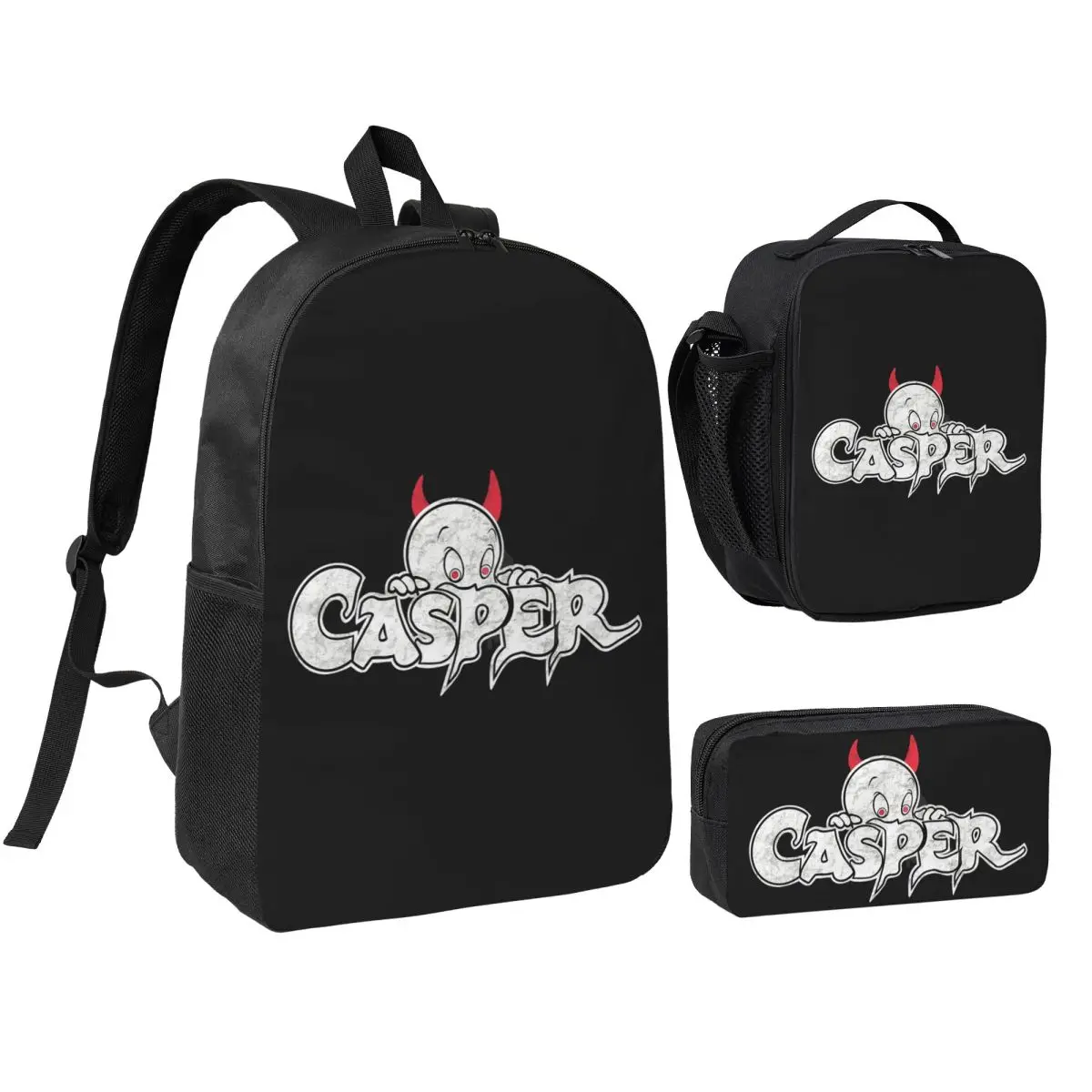 The Friendly Ghost Casper Backpack Student BookBag School Bag Shoulder Bags 3ps Insulated Lunch Bag Pencil Case
The Friendly Ghost Casper Backpack Student BookBag School Bag Shoulder Bags 3ps Insulated Lunch Bag Pencil Case