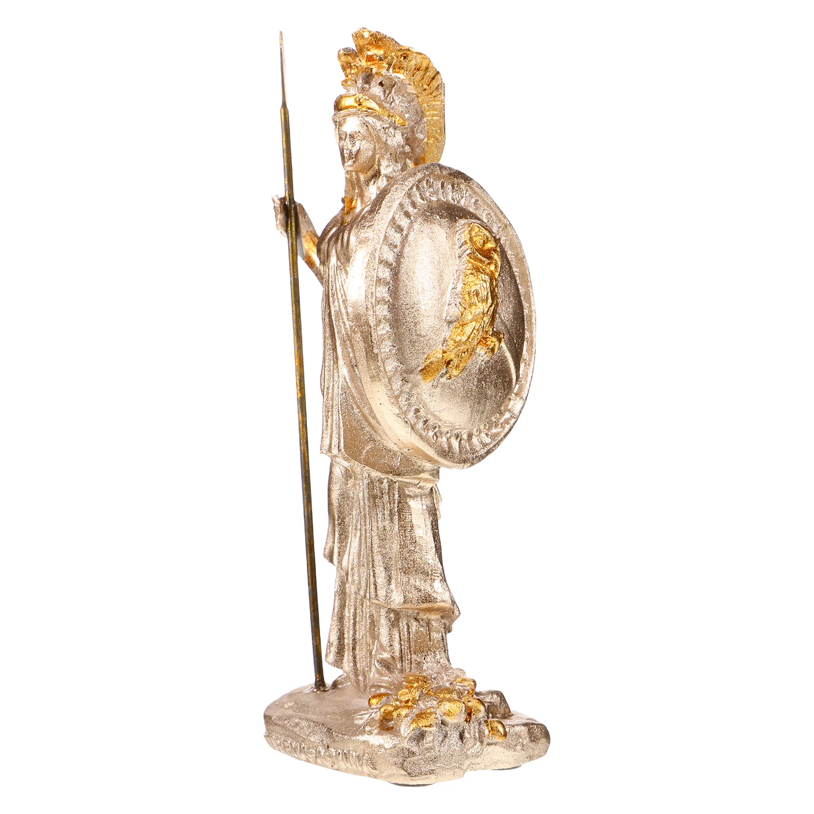 Athena Goddess Statue Resin Miniature Sculpture Home Decor Mythology Golden Desktop Ornament Classical Bust Figure
Athena Goddess Statue Resin Miniature Sculpture Home Decor Mythology Golden Desktop Ornament Classical Bust Figure