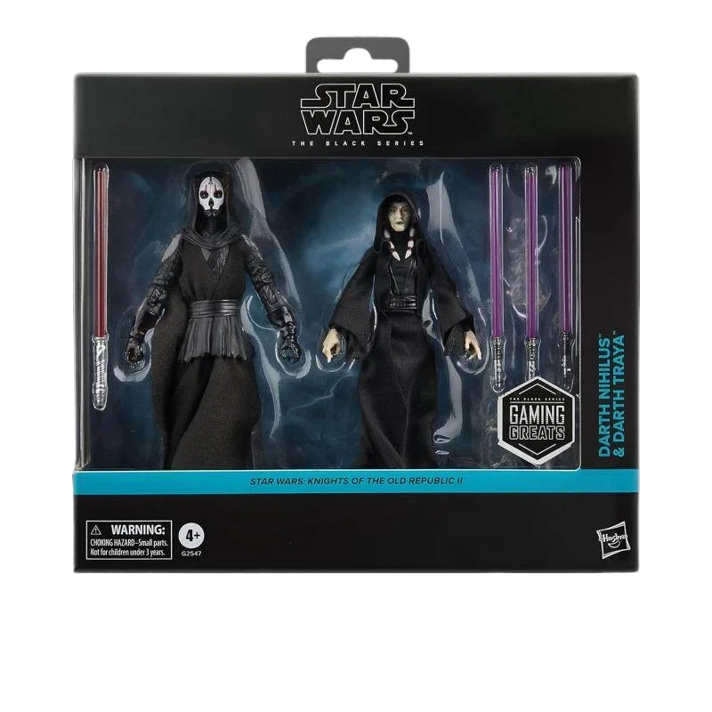 Star Wars The Black Series Darth Nihilus & Darth Traya Set Action Figure Collectible Model Garage Kit Holiday Gift Trendy Toy
Star Wars The Black Series Darth Nihilus & Darth Traya Set Action Figure Collectible Model Garage Kit Holiday Gift Trendy Toy
