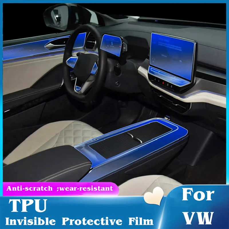 Car Interior Center Console Transparent TPU Protective Film Repair Film Accessories Refit For Volkswagen ID.6 CROZZ 2021 2022
Car Interior Center Console Transparent TPU Protective Film Repair Film Accessories Refit For Volkswagen ID.6 CROZZ 2021 2022