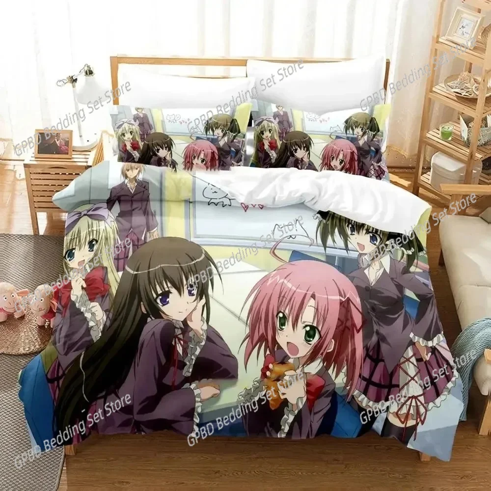 Student Councils Discretion Bedding Set Boys Girls Twin Queen Size Seitokai no Ichizon Duvet Cover Pillowcase Bed Kids Adult
Student Councils Discretion Bedding Set Boys Girls Twin Queen Size Seitokai no Ichizon Duvet Cover Pillowcase Bed Kids Adult