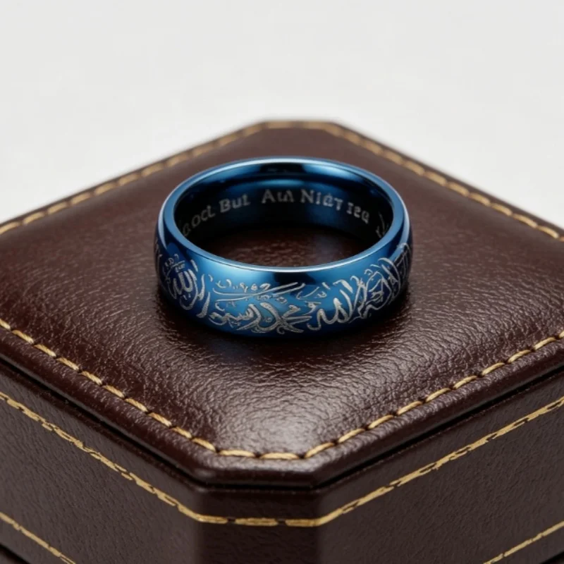 2026 New Titanium Steel Quran Messager Rings Muslim Religious Islamic Words Arabic God Ring For Men Women
2026 New Titanium Steel Quran Messager Rings Muslim Religious Islamic Words Arabic God Ring For Men Women