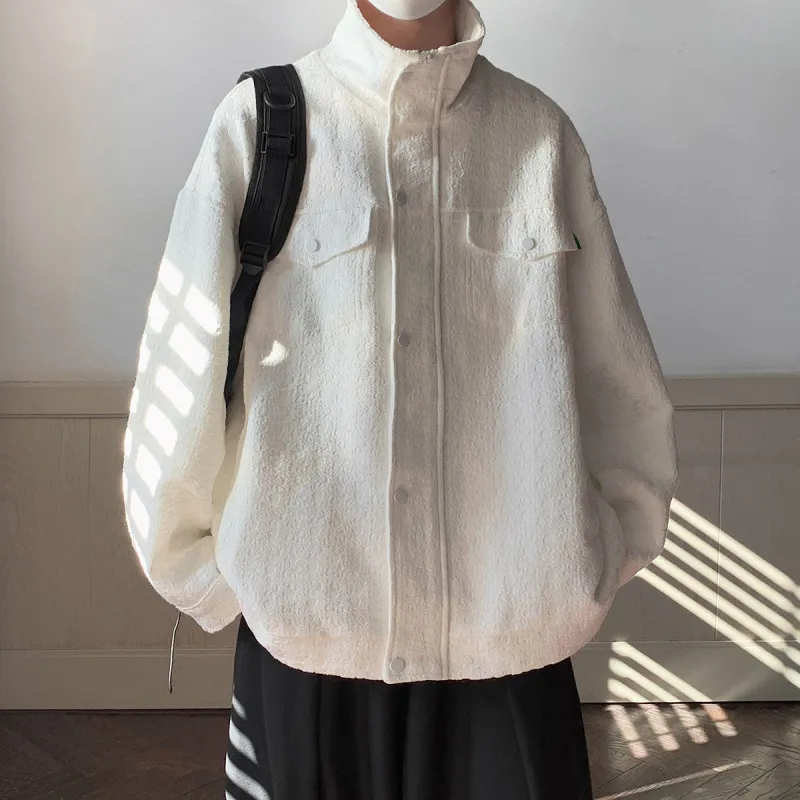 Loose Men's Denim Jaet Casual Sle Breathable Polyester Cotton Blend Spring Autumn Winter Wear for Teenagers And Couples
Loose Men's Denim Jaet Casual Sle Breathable Polyester Cotton Blend Spring Autumn Winter Wear for Teenagers And Couples