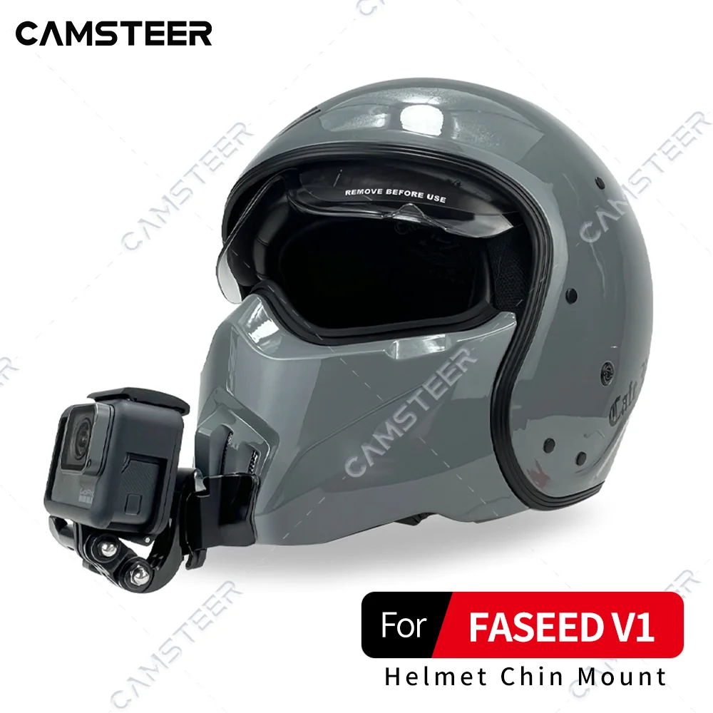 FASEED V1 Helmet Custom Aluminium Chin Mount for GoPro Hero 12 11 10 9 Insta360 X4 X3 Ace pro DJI Action 3 4 Camera Accessories
FASEED V1 Helmet Custom Aluminium Chin Mount for GoPro Hero 12 11 10 9 Insta360 X4 X3 Ace pro DJI Action 3 4 Camera Accessories