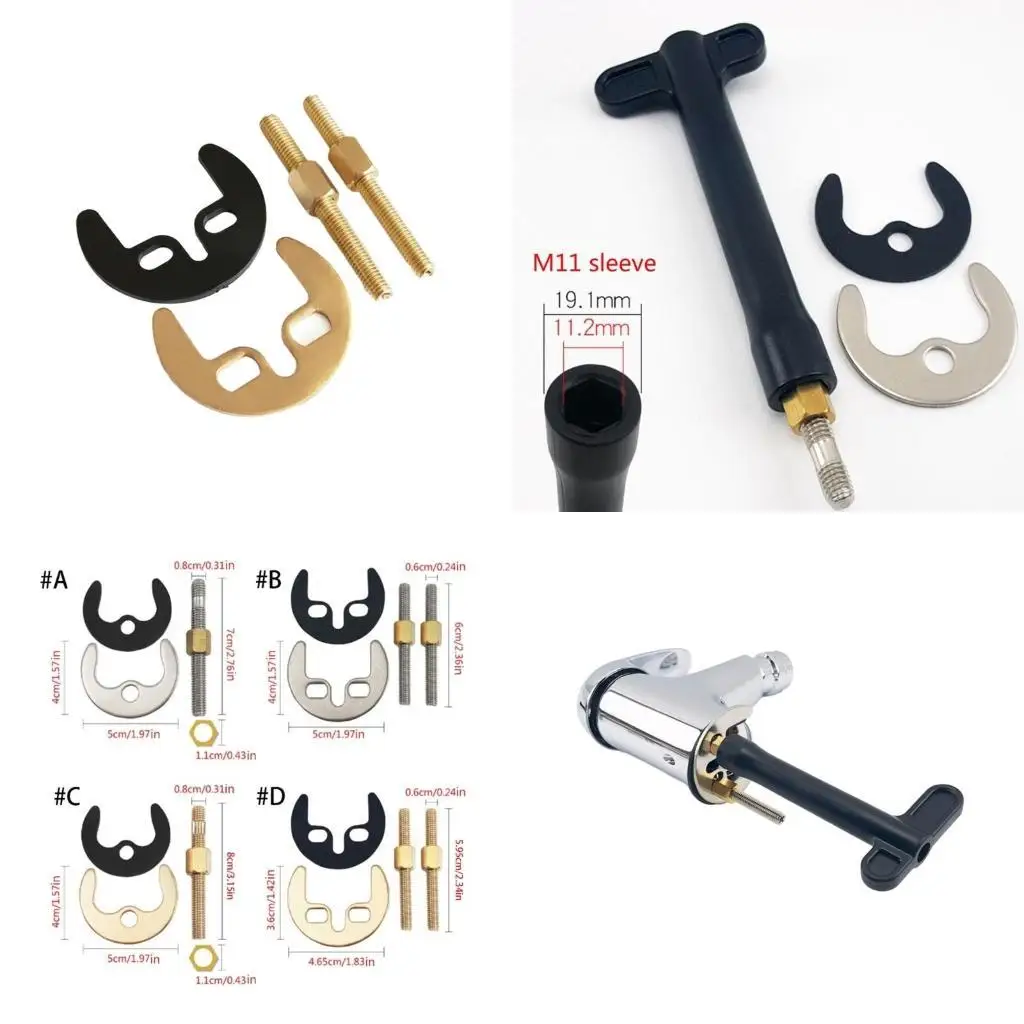 652F Hot and Cold Faucet Mounting Anti-loosening Fixing Tool Fitting Loose Faucet Repair Nut Faucet Sink Fastener
652F Hot and Cold Faucet Mounting Anti-loosening Fixing Tool Fitting Loose Faucet Repair Nut Faucet Sink Fastener