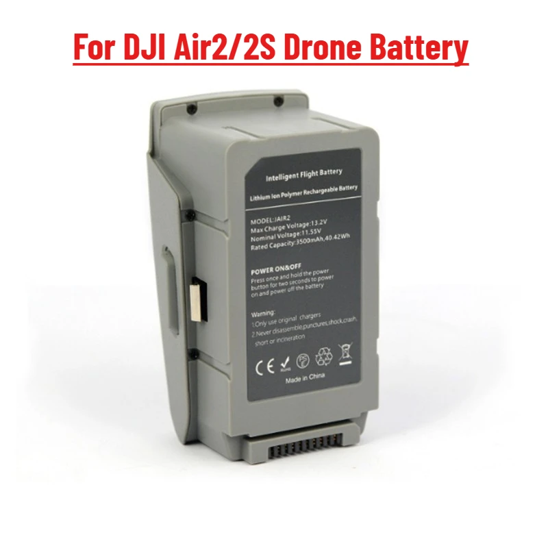 Литиевая батарея 11.55V 3500mAh для дронов DJI Air2/2S, БПЛА и моделей самолетов
Литиевая батарея 11.55V 3500mAh для дронов DJI Air2/2S, БПЛА и моделей самолетов
