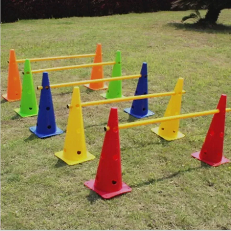 New Exercise Football Training Windbreak Obstacles Hurdle Rack Sign Tube Roadblock Triangle Cone Basketball Sign 48CM With Hole
New Exercise Football Training Windbreak Obstacles Hurdle Rack Sign Tube Roadblock Triangle Cone Basketball Sign 48CM With Hole